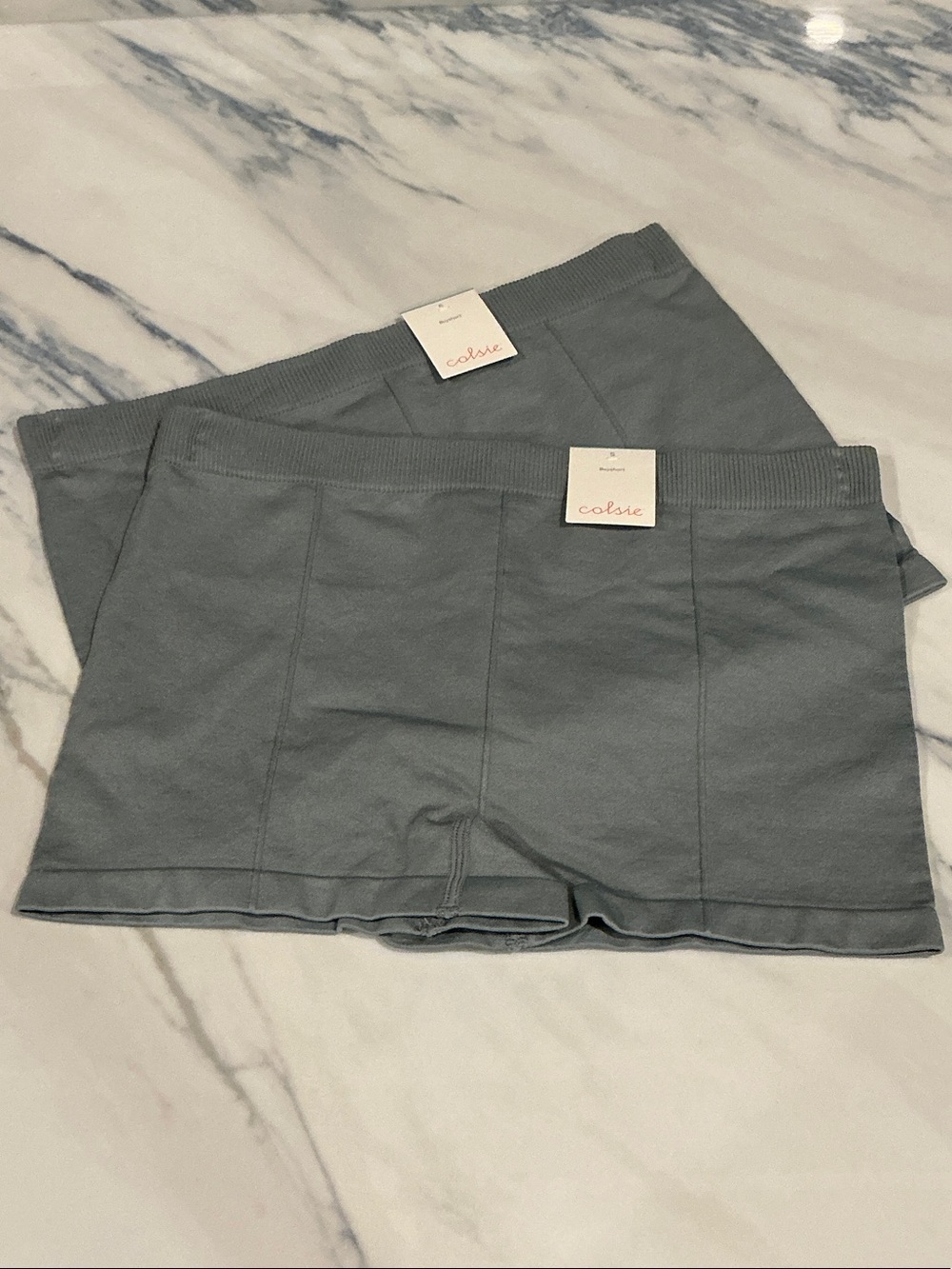2 boyshorts - Colsie Women's Boyshorts in Sage